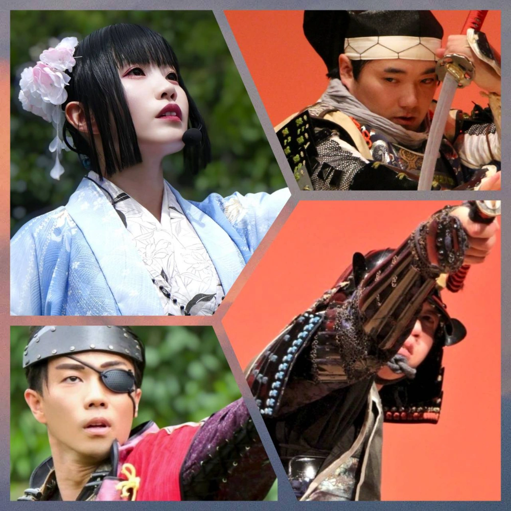 京都・長岡京おもてなし武将隊つつじ